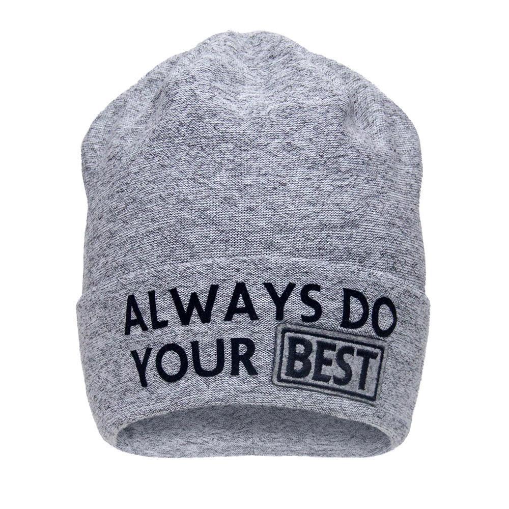 Шапка демисезонная Девид стар 21340 р. 48 Серый