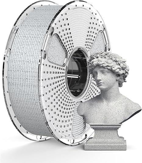 Пластик SUNLU High speed PLA 1 кг 1,75 мм Мрамор Орео (33468454)