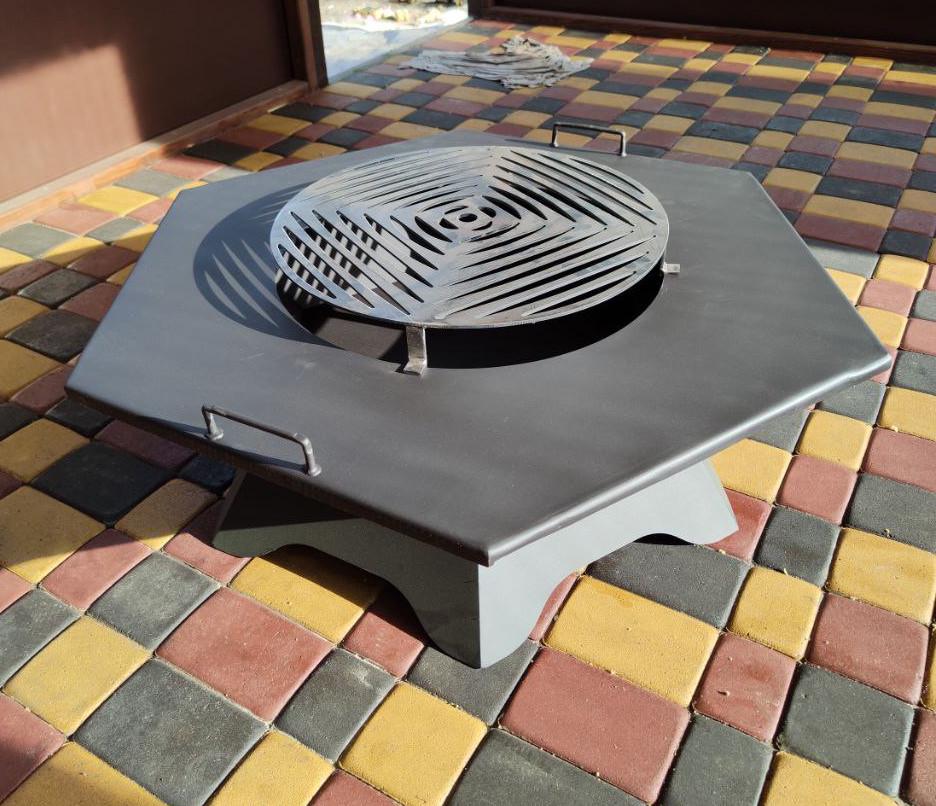 Кострова чаша SAB з грилем 100 см (0070) - фото 5