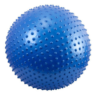 Фітбол масажний 55 см Синій