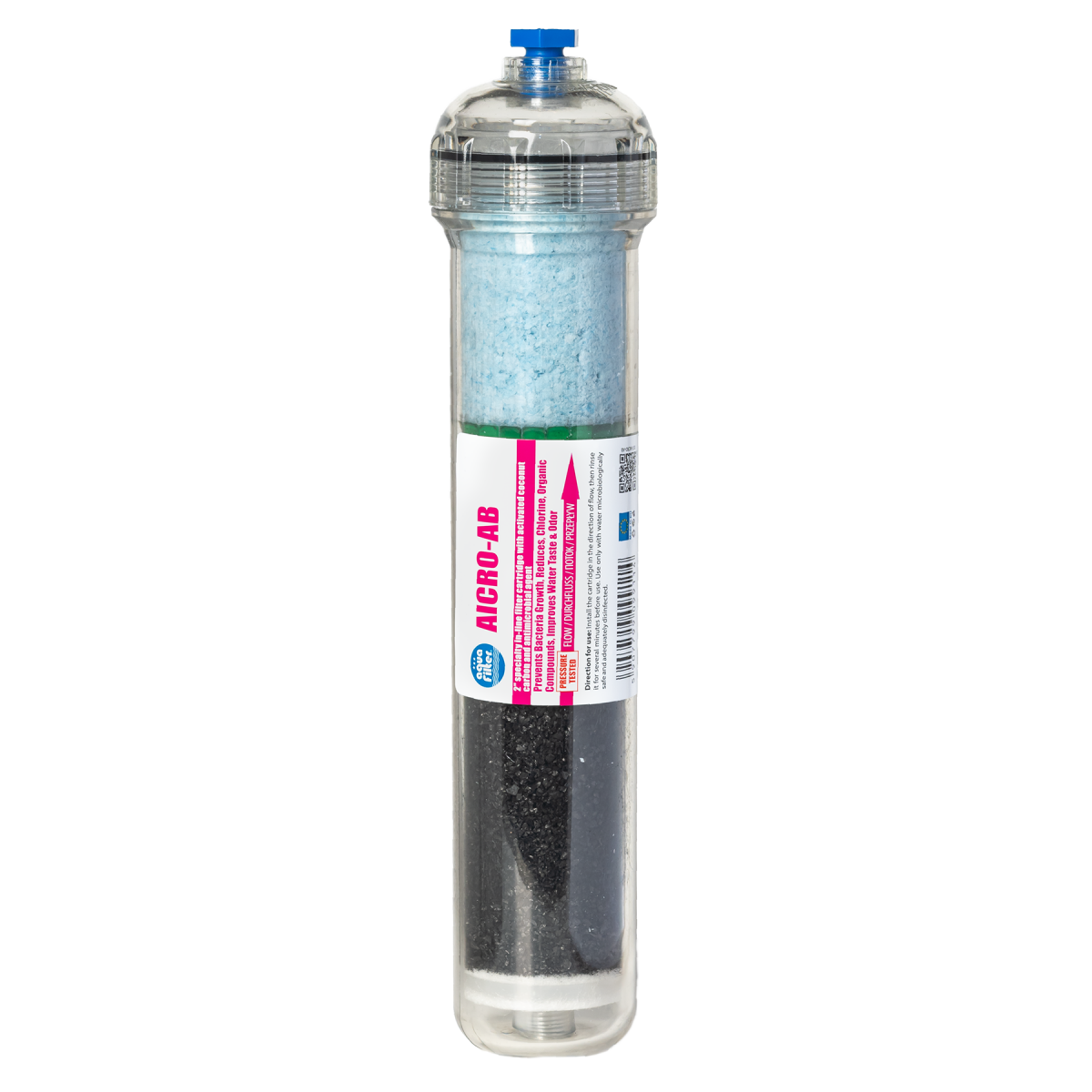 Картридж лінійний антимікробний BACinix AICRO-AB з активованим вугіллям (30455034)