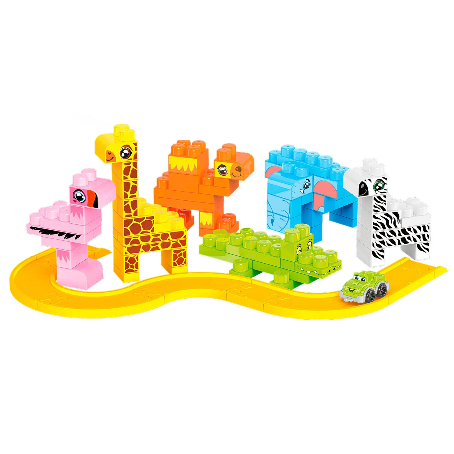 Конструктор Technok Toys 9383/3 Сафари 97 эл. Разноцветный (25619684)