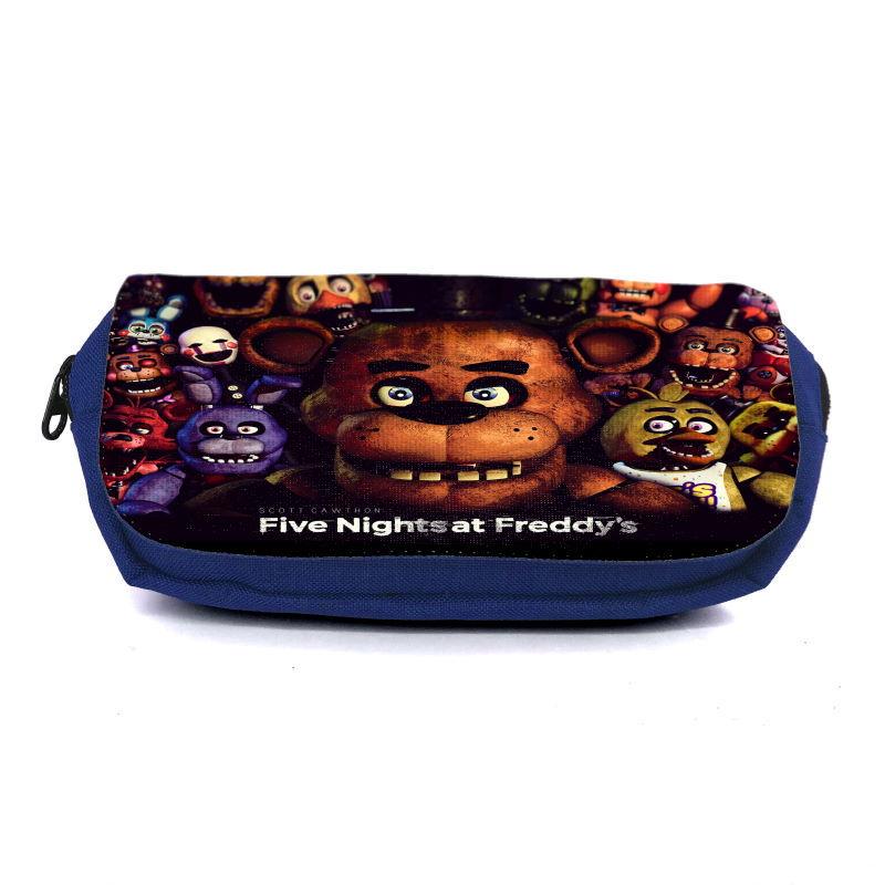 Пенал школьный Аниматроники Пять ночей Фредди FNAF-0008 Синий (1478385349)