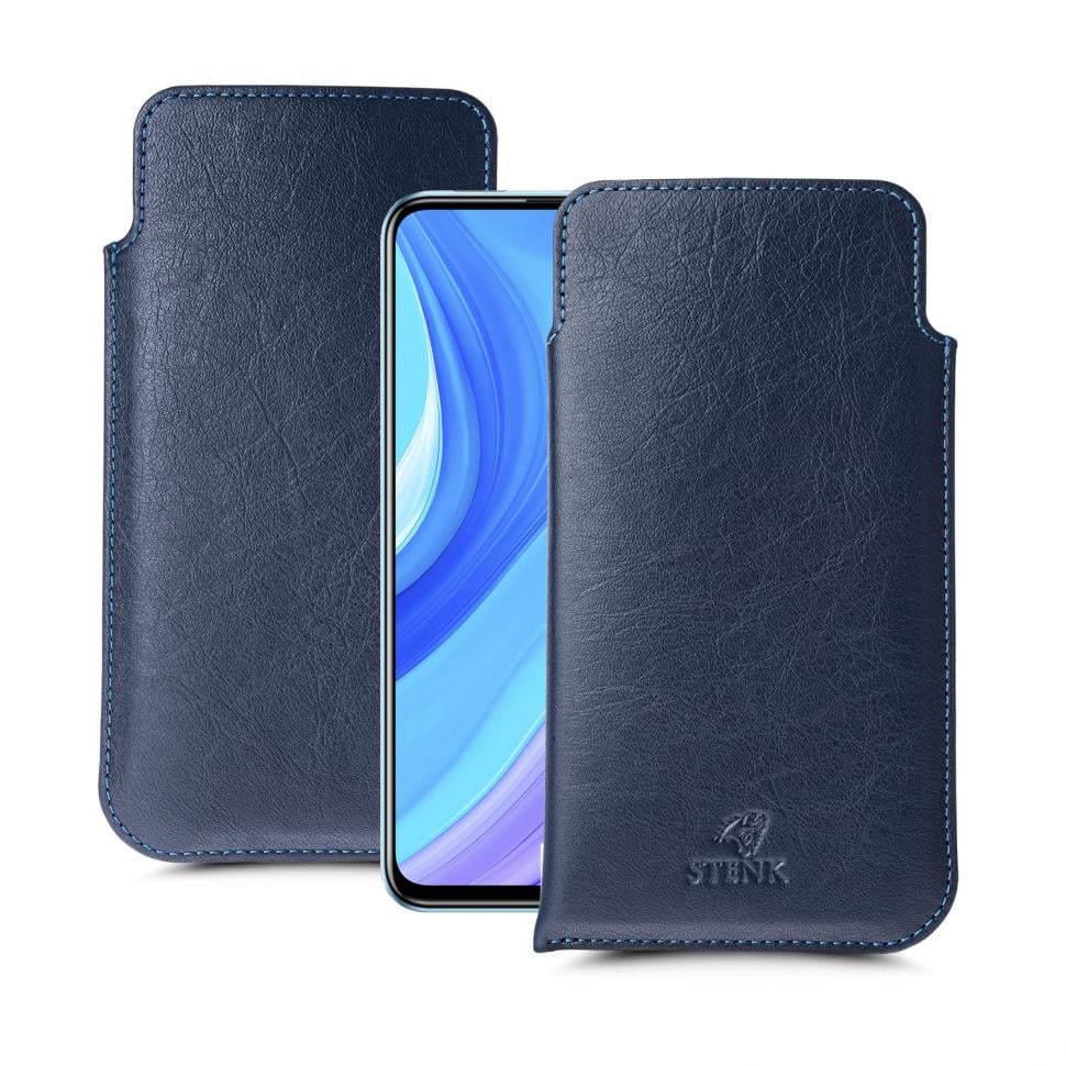 Футляр Stenk Elegance для Huawei P Smart Pro Синий (65118)