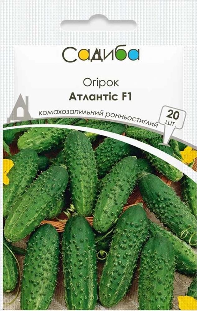 Огурец Атлантис F1, 50 шт., Садиба