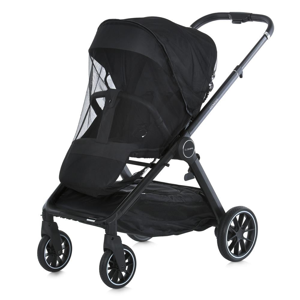 Коляска універсальна El Camino Jet Black ME 1126 GENESIS 2в1 - фото 9