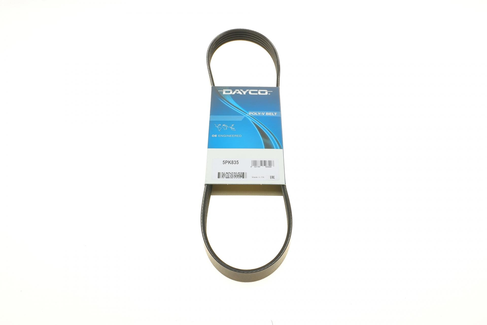 Ремень генератора DAYCO BMW 3 E46/5 E39 1.8D/2.0D 98-03 (5PK835)