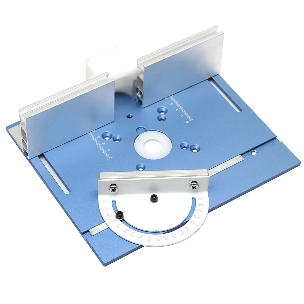 Пластина фрезерна з направляючою та кутником Блакитний (ПФГ1) - фото 3 Пластина фрезерна з направляючою та кутником Блакитний (ПФГ1) - фото 3