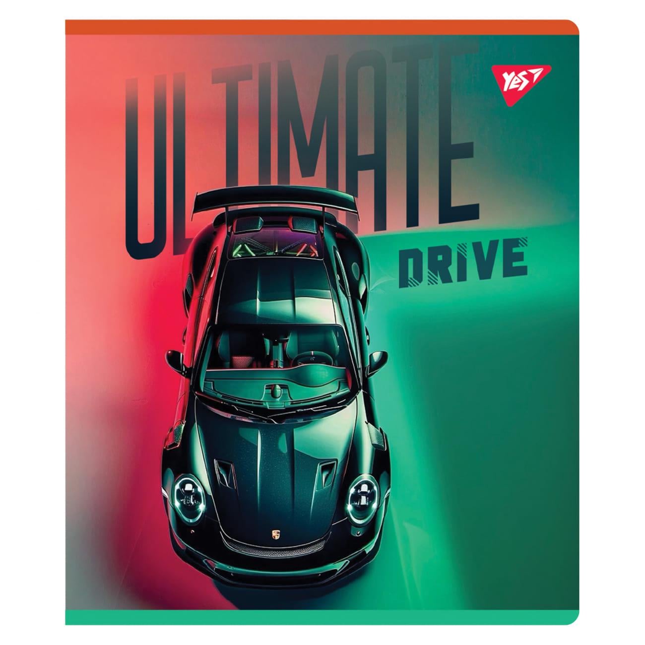 Тетрадь школьная YES Ultimate Drive линия 48 л. (767555)