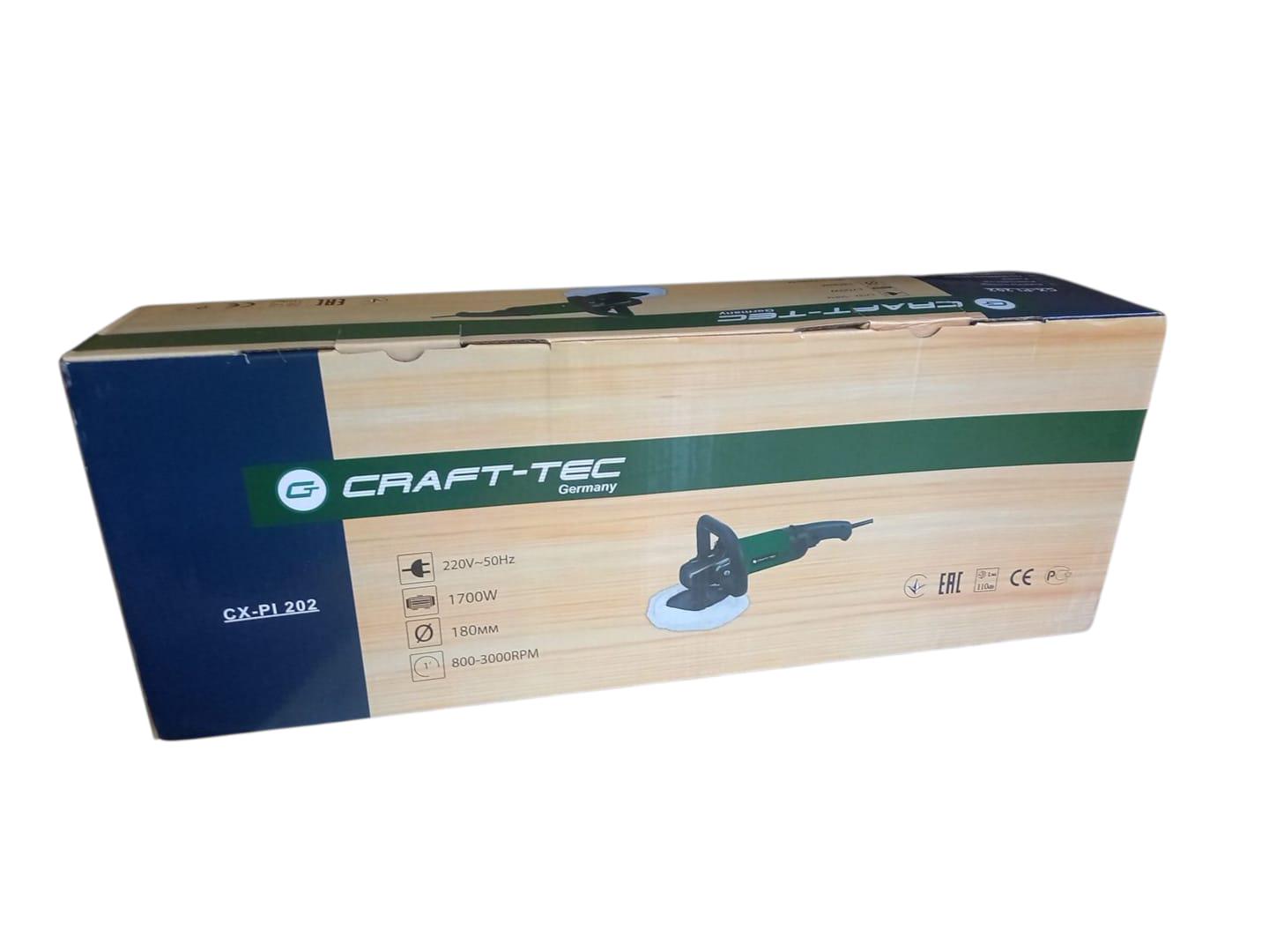 Полировальная машина Craft-Tec CX-PI 202/1700 (27713934) - фото 3