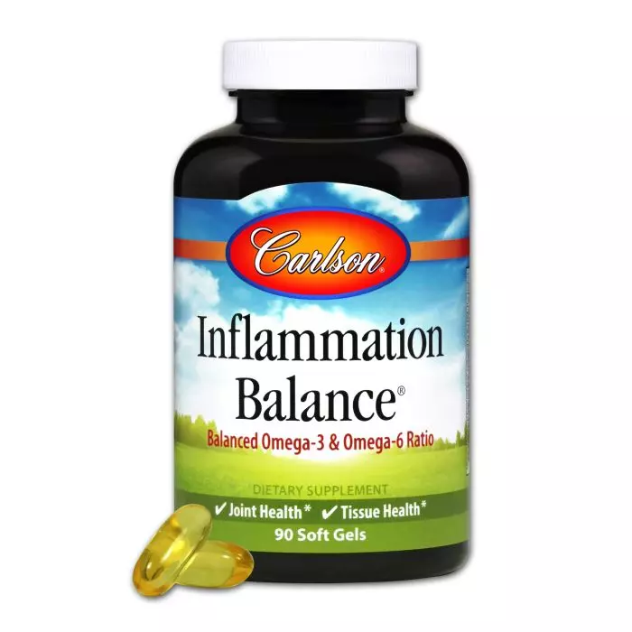 Противовоспалительный комплекс Carlson Labs Inflammation Balance 90 желатиновых капсул (CL4531)