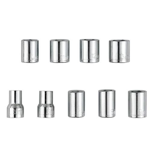 Ключ кутовий торцевий 1/4" L-подібний з 10 бітами і 9 торцевими головками Black (927193) - фото 3 Ключ кутовий торцевий 1/4" L-подібний з 10 бітами і 9 торцевими головками Black (927193) - фото 3