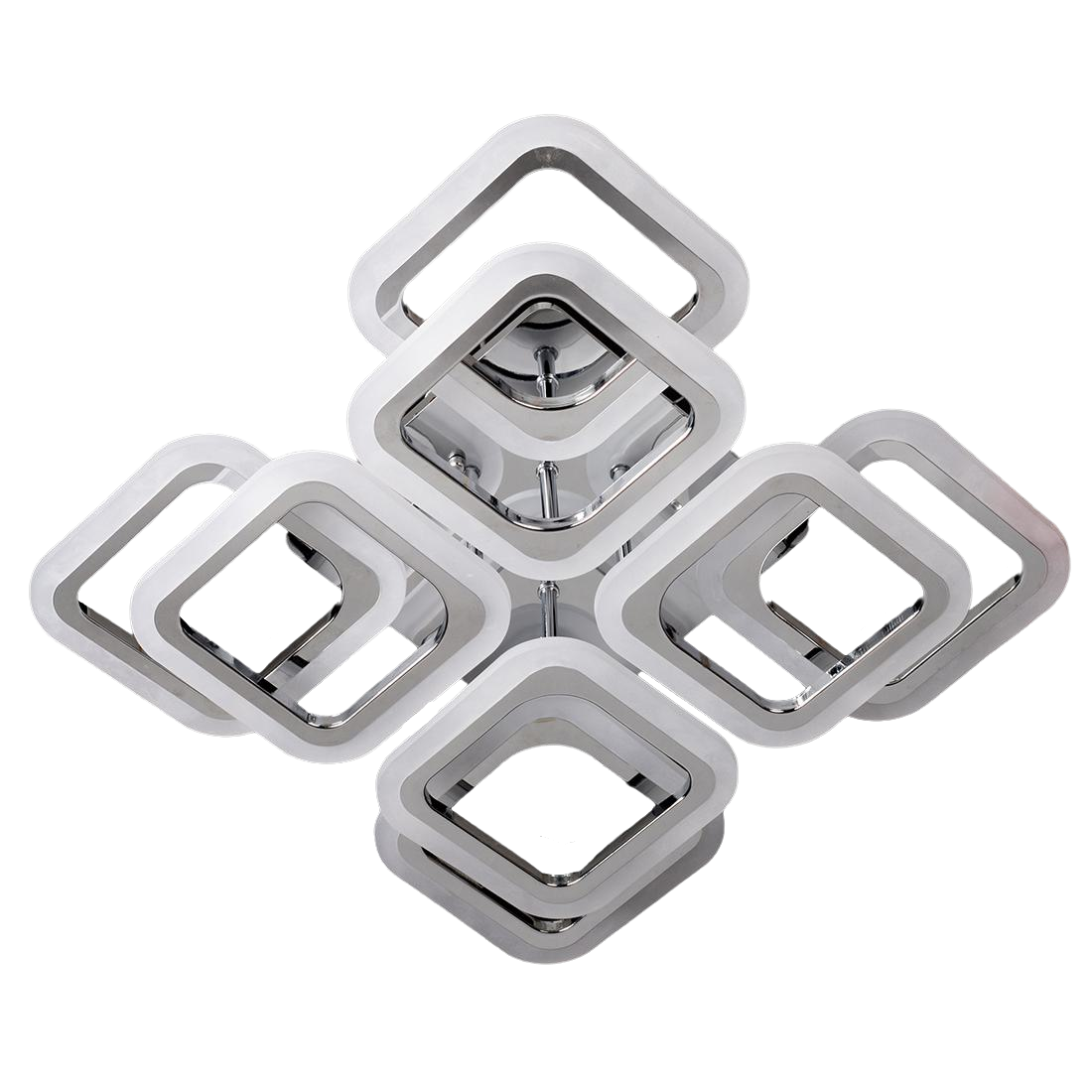 Люстра LED Свет 5342/4 + 4C CR 144W Хром Люстра LED Свет 5342/4 + 4C CR 144W Хром