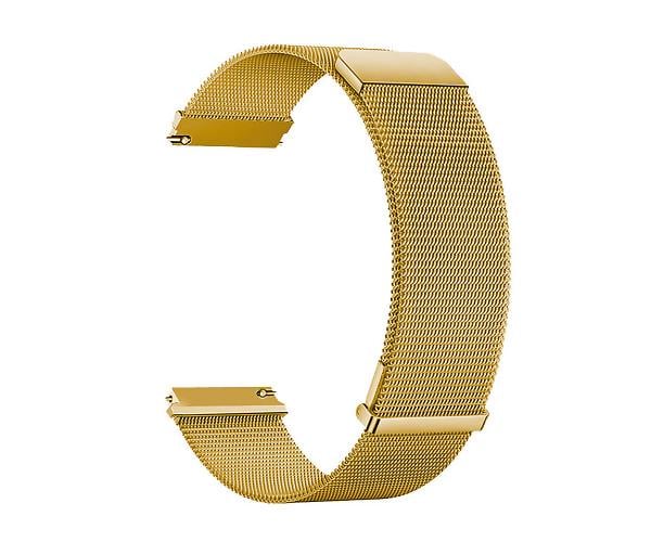 Ремешок Milanese Magnetic для смарт-часов Xiaomi Watch S4 41 мм 18 мм Золотой
