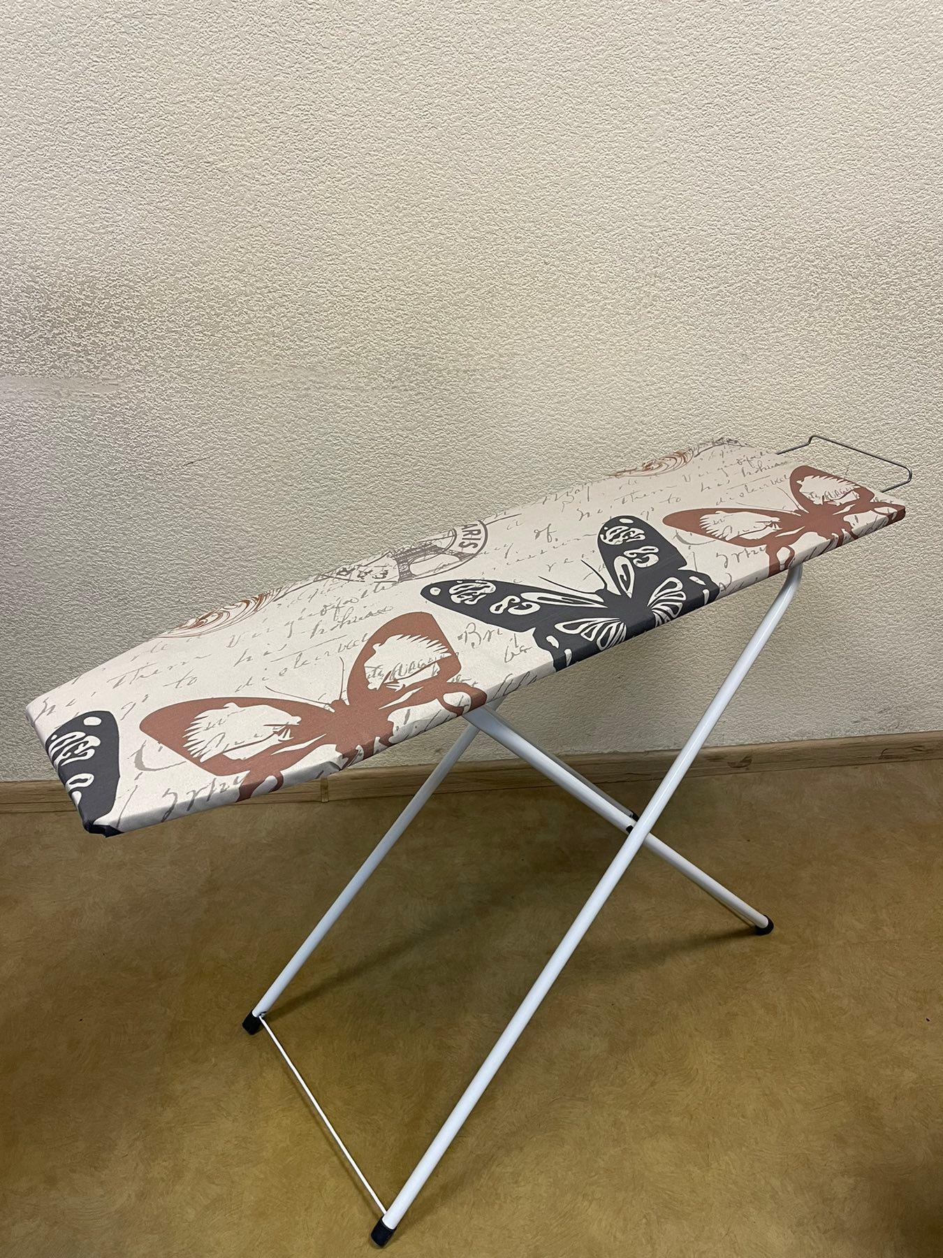 Гладильная доска с подставкой для утюга и регулировкой высоты 100х30 см (2855792) - фото 7