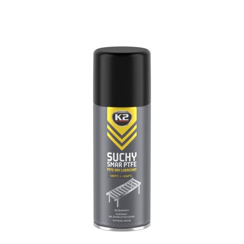 Сухая тефлоновая смазка K2 PTFE Dry Lubricant 400 мл (W120)