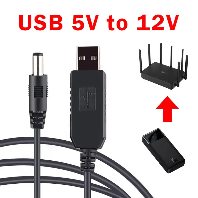 Кабель для роутера USB DC 5,5x2,5/2,1 мм 12V (7799) - фото 7