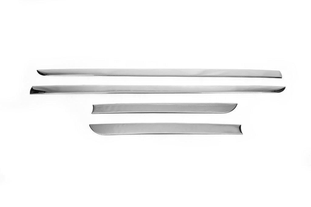 Молдинг дверной Omsa Line для Hyundai Santa Fe 2 2006-2012 гг. нержавеющая сталь Хром