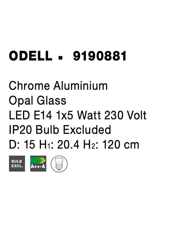 Подвесной светильник Nova Luce Odell (9190881) - фото 6