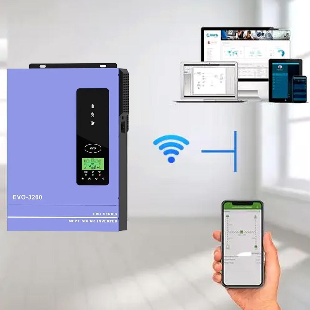 Инвертор Anern SCI-EVO-3200 24V 3000W 80А (1480452577) - фото 3 Инвертор Anern SCI-EVO-3200 24V 3000W 80А (1480452577) - фото 3