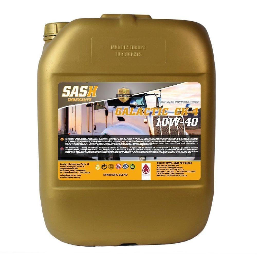 Моторне мастило автомобільне SASH GALACTIC CK-4 10W-40 20 л (97949)