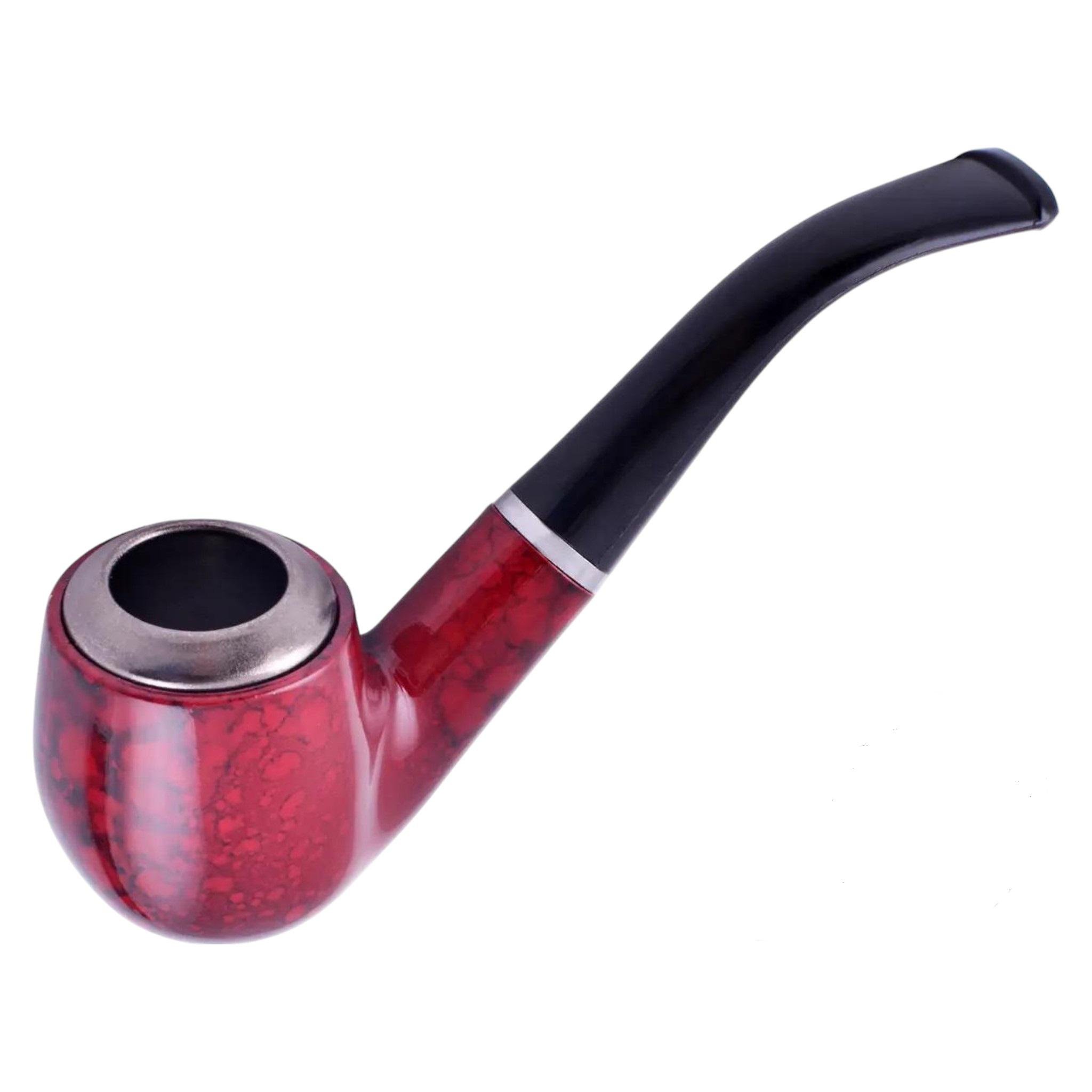 Трубка для курения Boxin Сartain пластиковая Red (L_HL212)