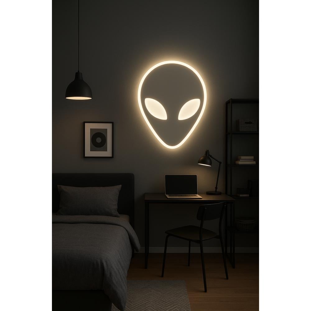 Зеркало с LED-подсветкой Люми для детской комнаты 75х50 см