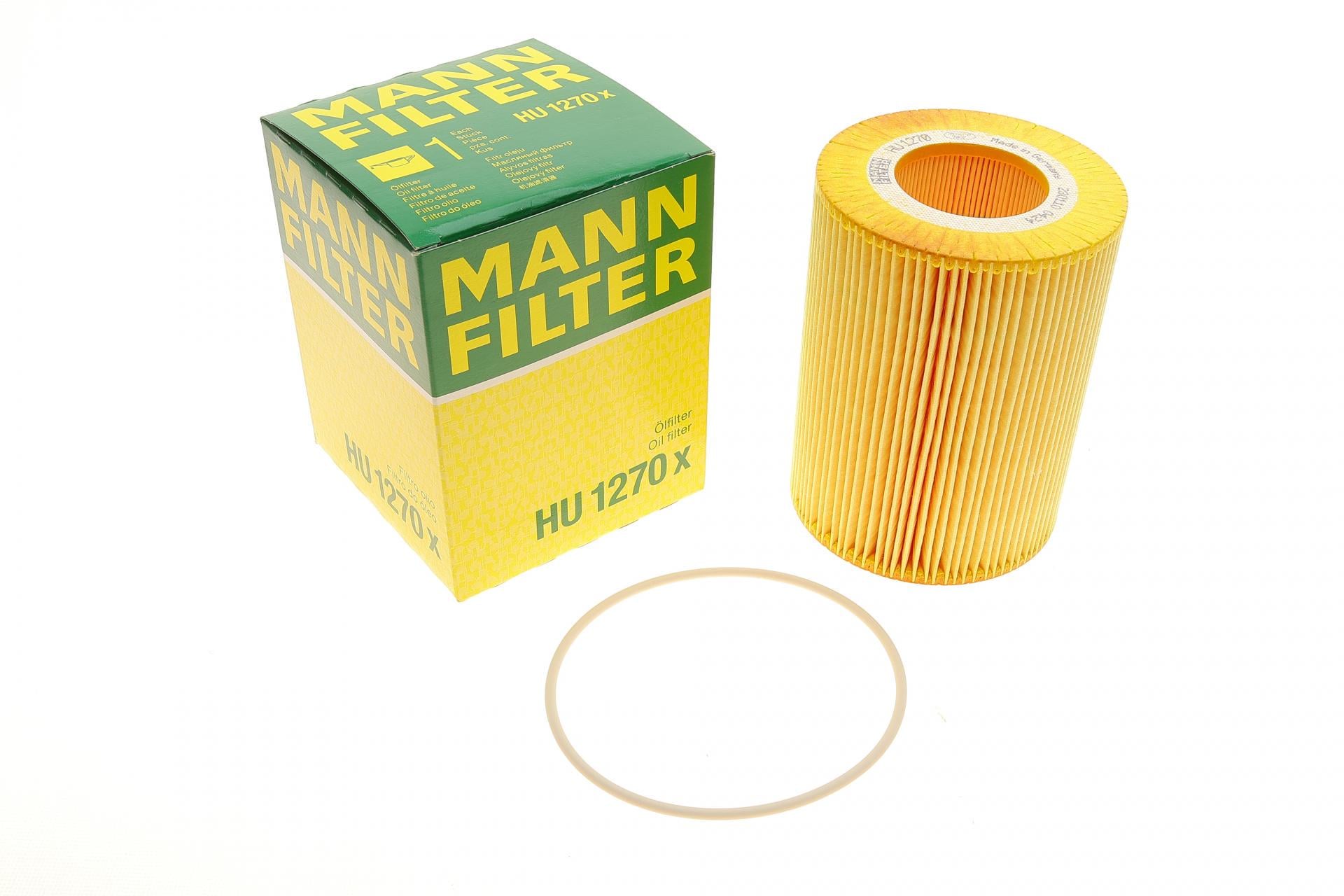 Фильтр масляный Mann-Filter для DAF CF75 9,2/CF85 12,6 01-13/XF95 12,6 02-06 (HU 1270 X)