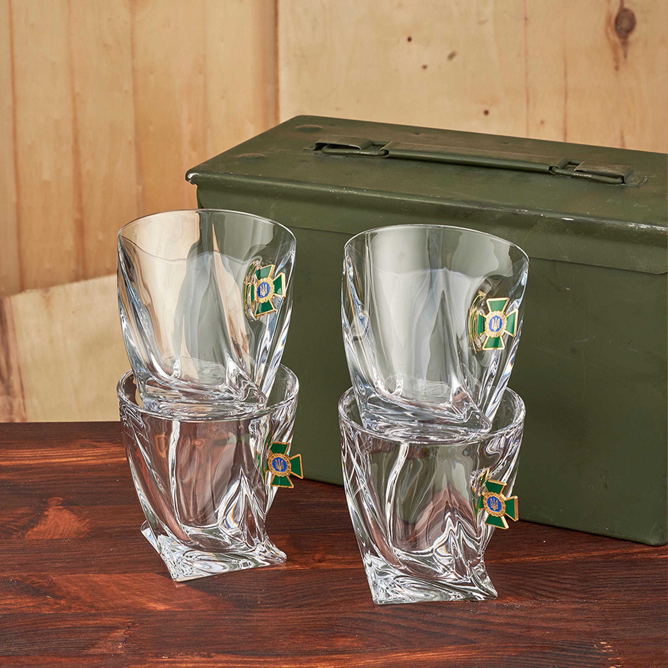 Набор VSKLO БК маленькие хрустальные стаканы ДПСУ (28919120) - фото 5 Набор VSKLO БК маленькие хрустальные стаканы ДПСУ (28919120) - фото 5