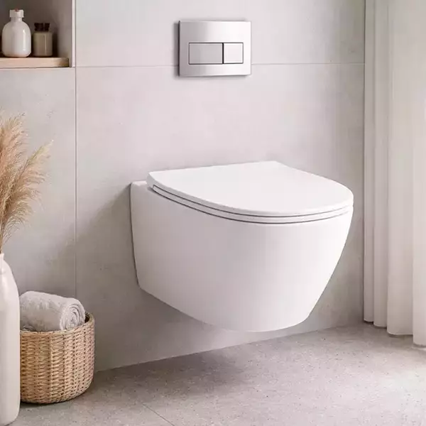 Унітаз підвісний Simas Juniper JU18/F85 безобідковий без кришки турбозмив Vertigo flush Білий (35476186) Унітаз підвісний Simas Juniper JU18/F85 безобідковий без кришки турбозмив Vertigo flush Білий (35476186)
