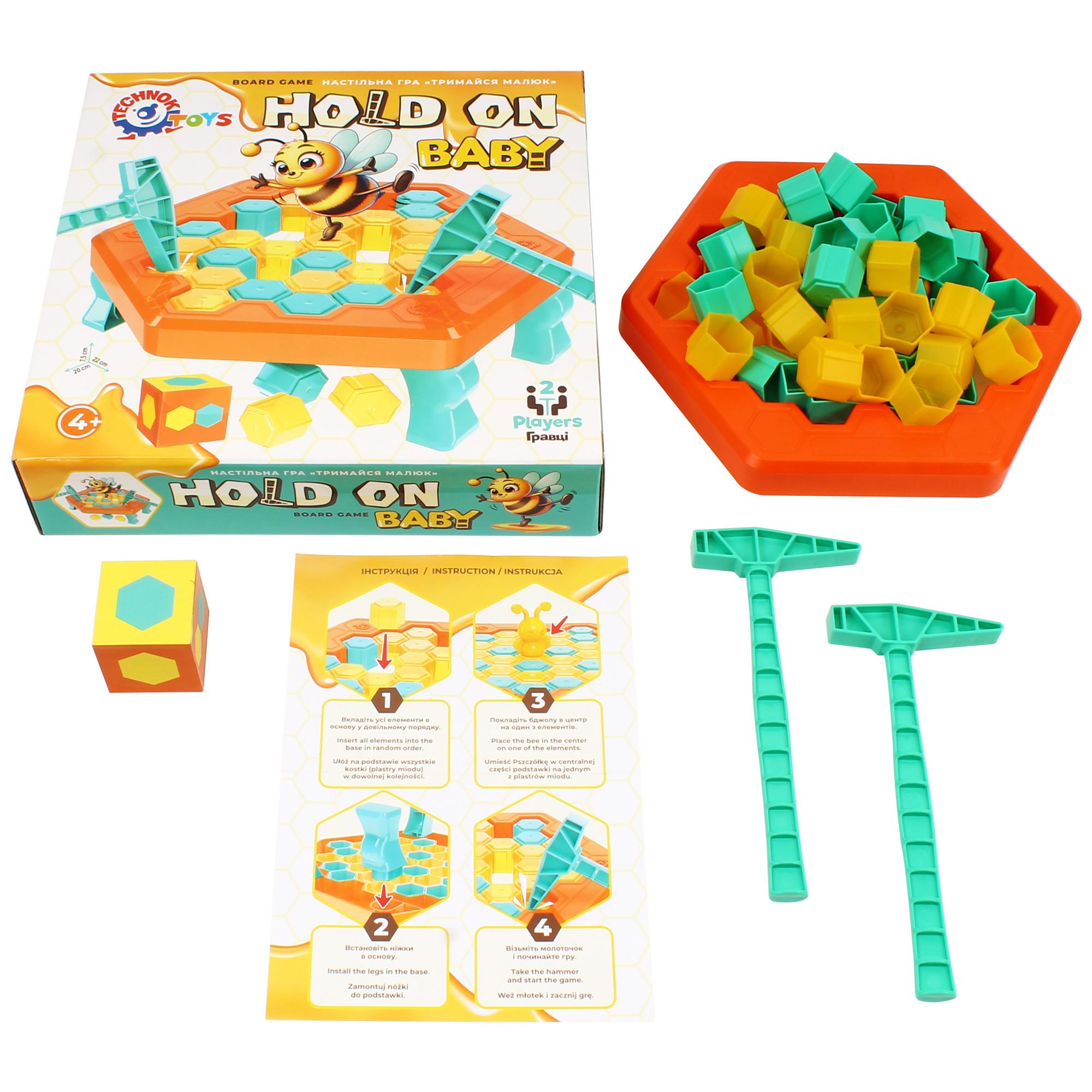 Настільна гра ТехноК 9741 Тримайся малюк (MTT-186229) Настільна гра ТехноК 9741 Тримайся малюк (MTT-186229)