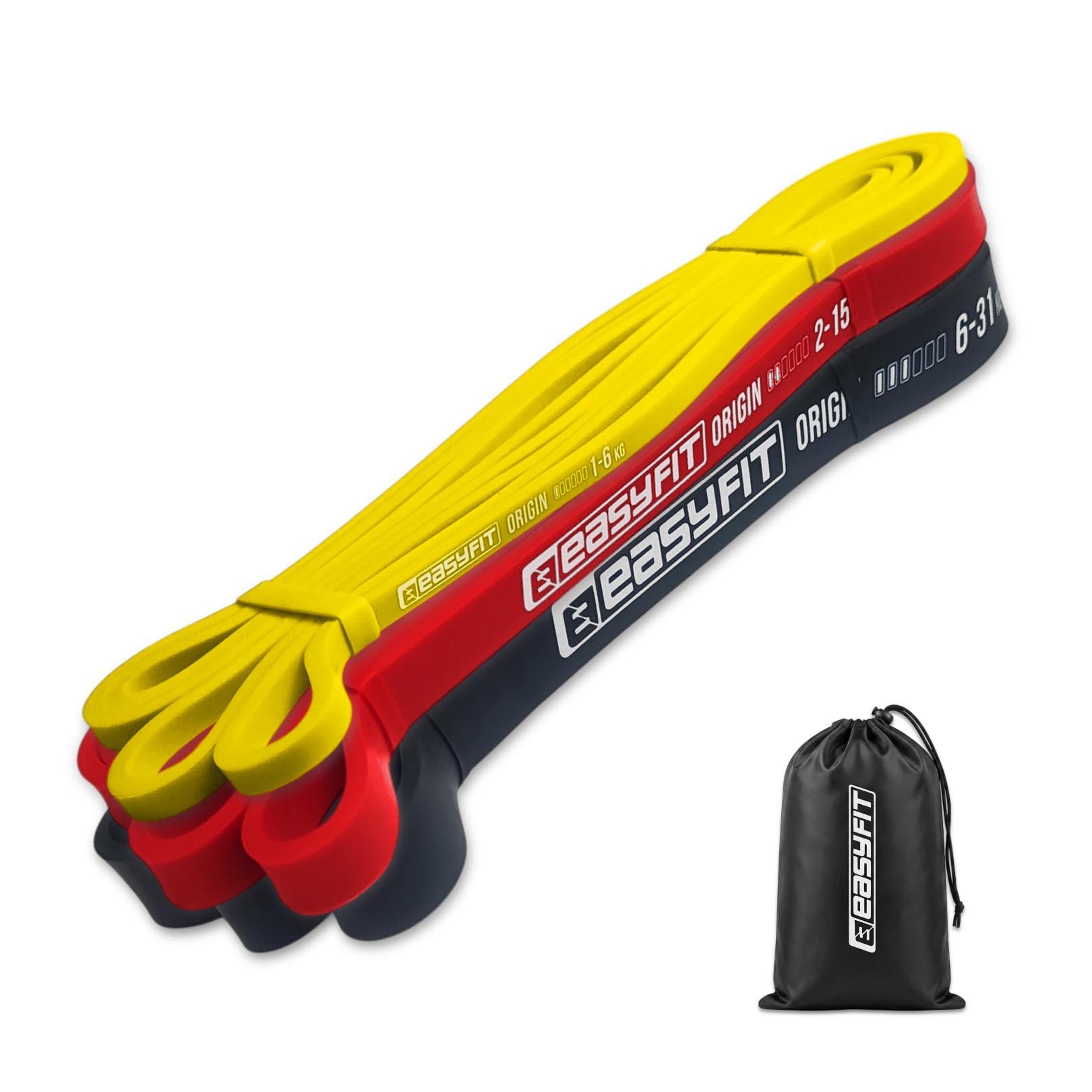 Резиновые петли EasyFit 1-31 кг 3 шт (EF-NR-1-31-3)