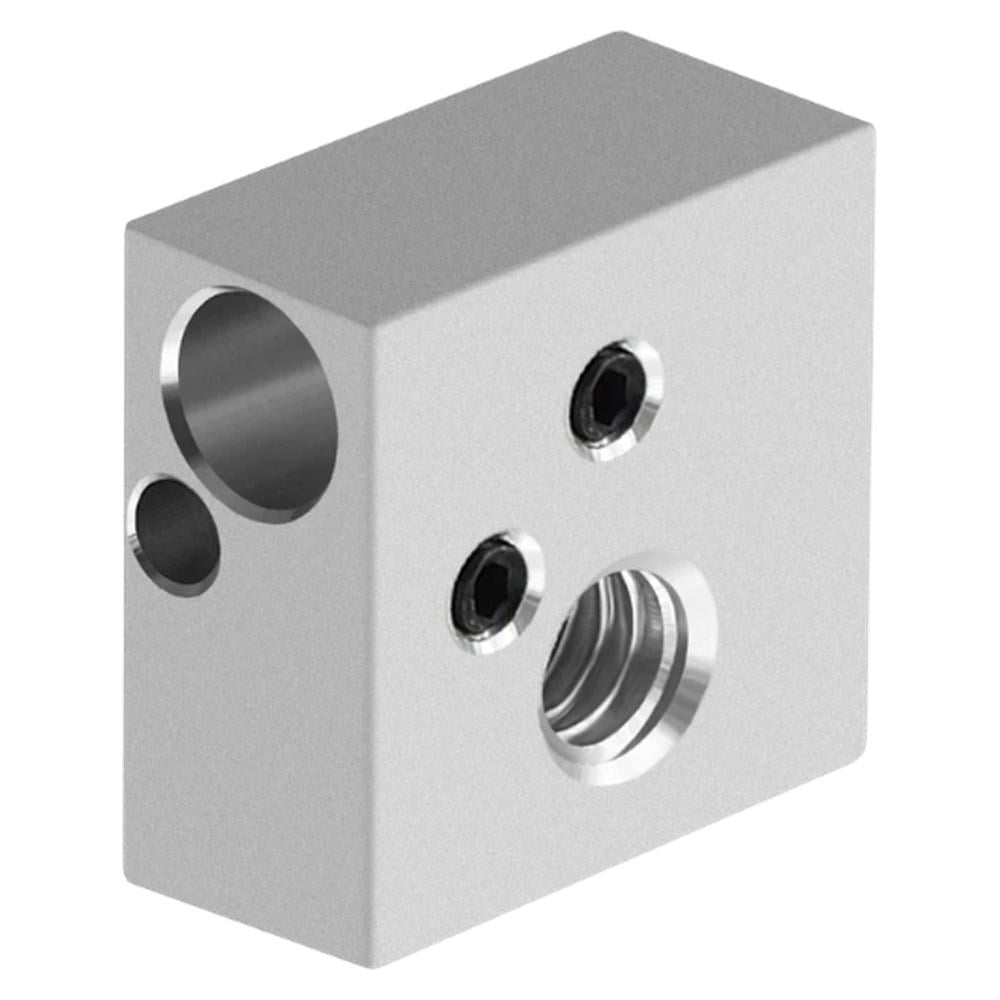 Хітблок MK7/MK8 для термістора PT100 алюміній (UA3D530)