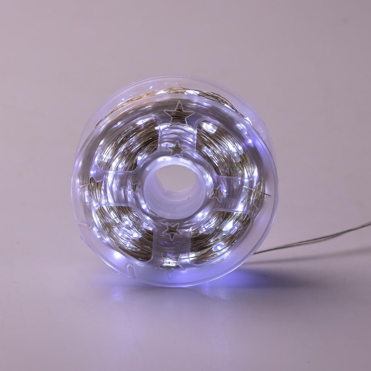 Гирлянда нить GarlandoPro 1000L100MWW Роса 1000 LED 100 м от сети Белый (118-107-1000L100MWW) Гирлянда нить GarlandoPro 1000L100MWW Роса 1000 LED 100 м от сети Белый (118-107-1000L100MWW)