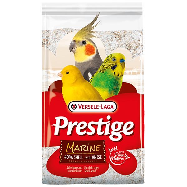 Песок Versele-Laga Prestige Marine из морских раковин для птиц 5 кг