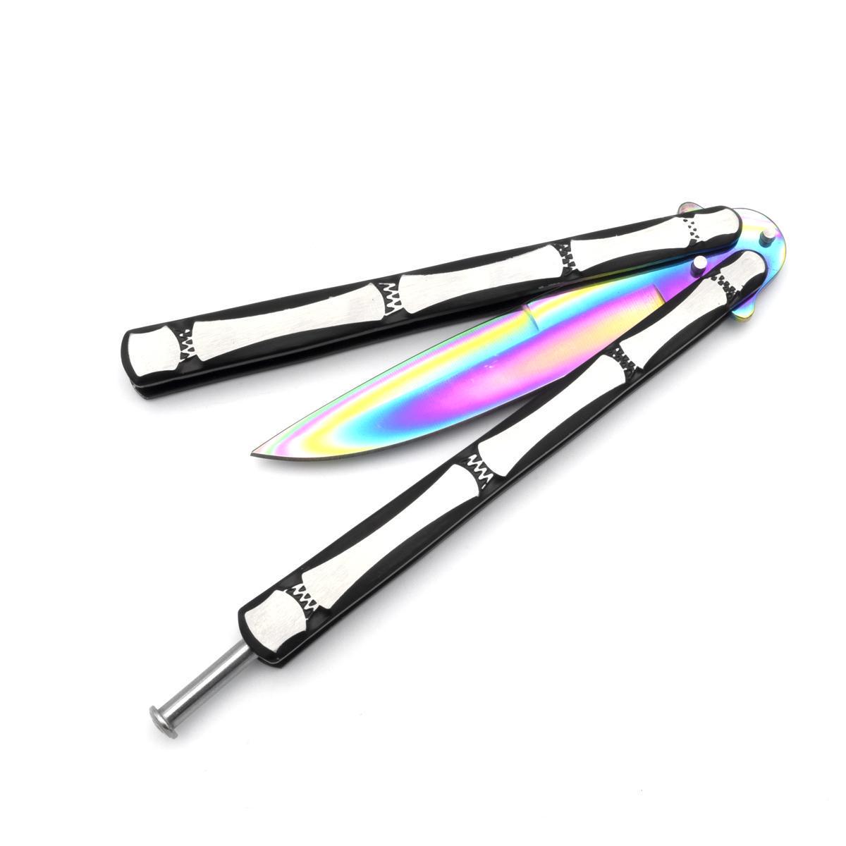 Нож складной туристический 2022 бабочка балисонг (372283) - фото 5