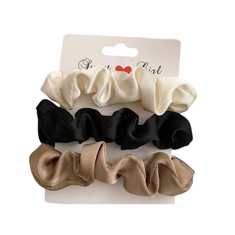 Набір резинок Anbeauty атласних для волосся 3 шт. (AN0103216)