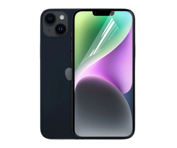 Пленка противоударная гидрогелевая Hydrogel Film для Apple iPhone 15 Plus Transparent