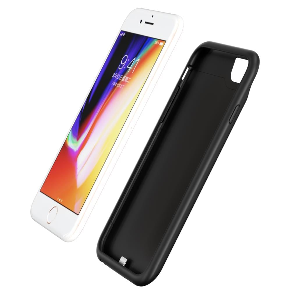 Чехол аккумулятор iBattery для iPhone 6/6s/7/8 6000 mAh Black - фото 7