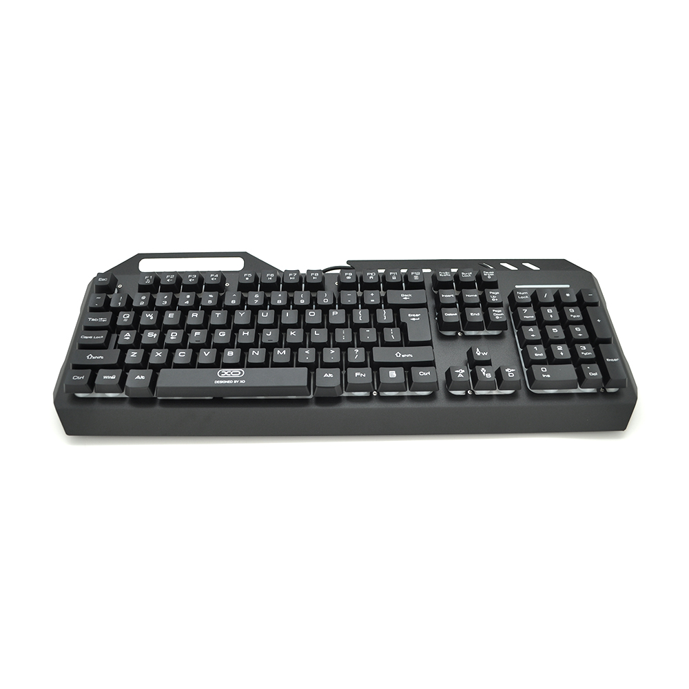 Клавиатура проводная XO RGB KB-01 USB геймерская английская раскладка (25602532)