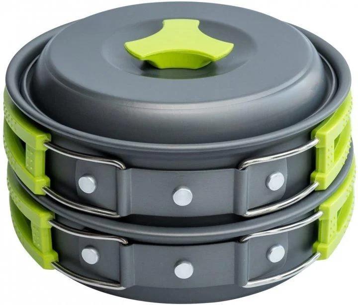 Набір посуду туристичного MalloMe Camping Cookware Mess Kit Gear (17945289)