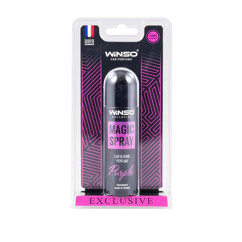 Ароматизатор Winso Magic Spray Exclusive Purple, 30мл 534072 в виде спрея