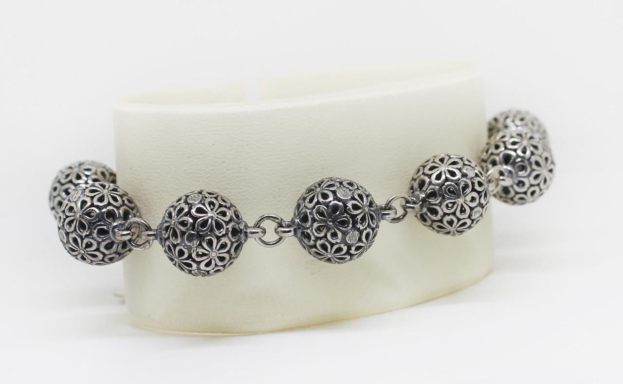 Браслет серебряный Букет р. 21 34,16 г Браслет серебряный Букет р. 21 34,16 г