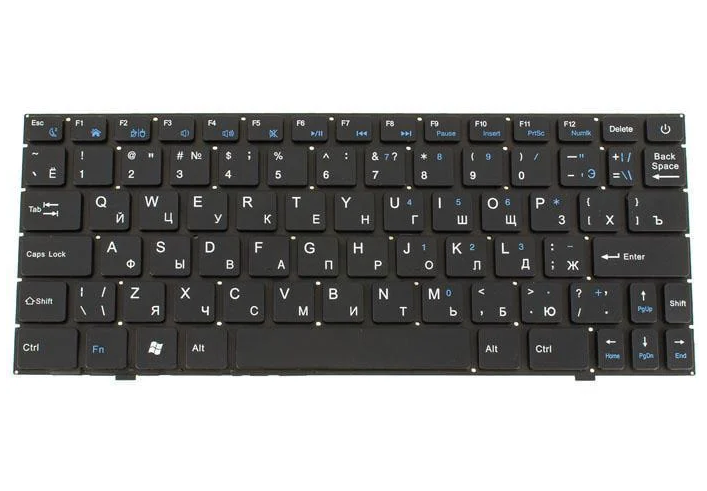 Клавіатура для ноутбука Prestigio Smartbook PSB116A Чорний (185042)