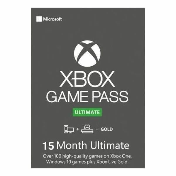 Електронний код-підписка Xbox Game Pass Ultimate на 15 місяців Xbox One/Series для всіх регіонів та країн