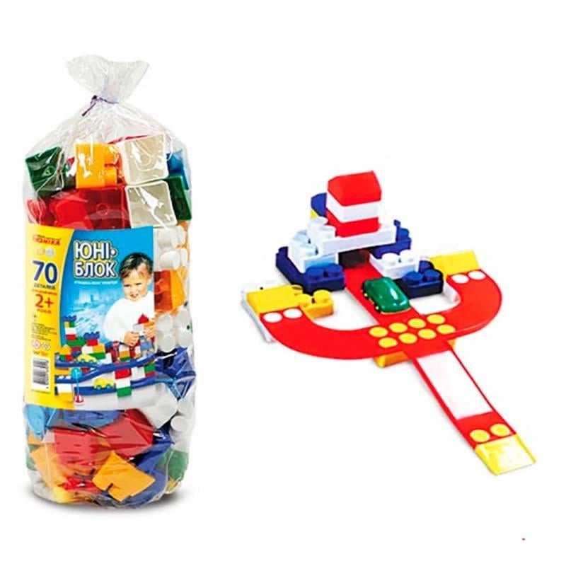 Конструктор блочный Юника 70118 70 дет. (31955955)