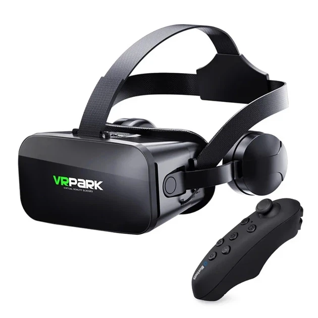VR-очки VRPARK KBY004 со встроенными наушниками и джойстиком VR Park Y1