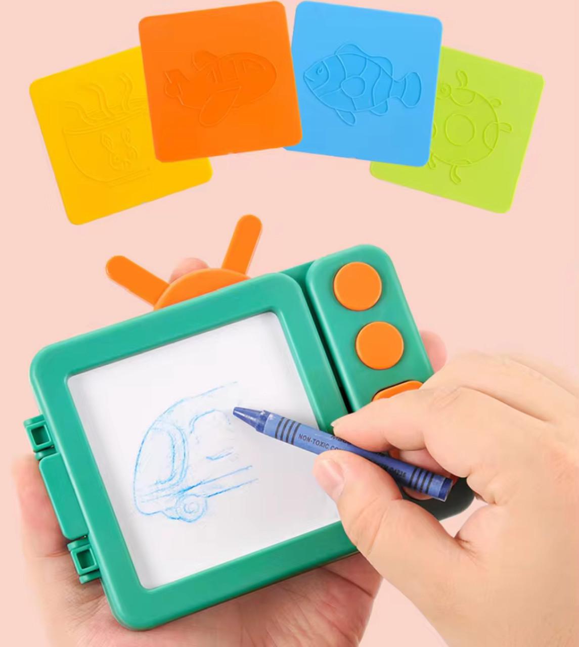 Мольберт двусторонний с конструктором/магнитно-маркерной/доской и аксессуарами (36) - фото 3