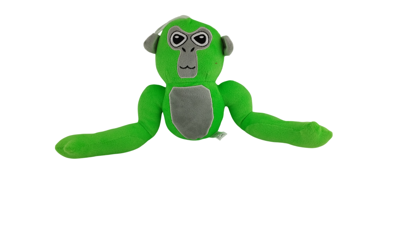 Мягкая игрушка Горила 36 см Зеленый (000026)