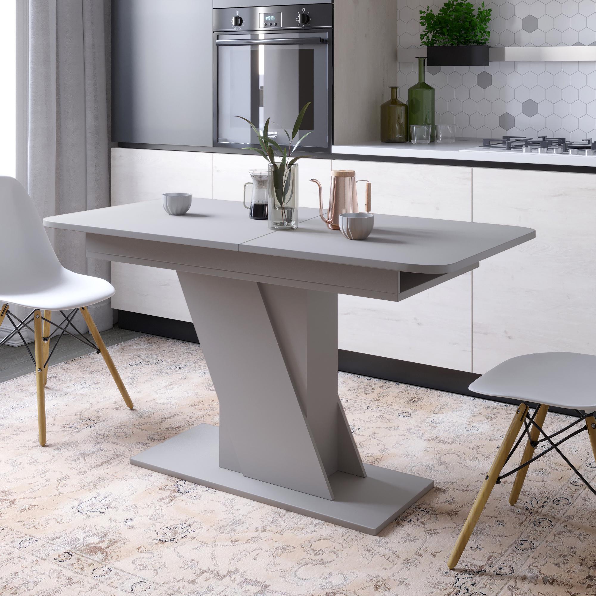 Стол обеденный раскладной Грейс 1760x680x750 мм Кашемир